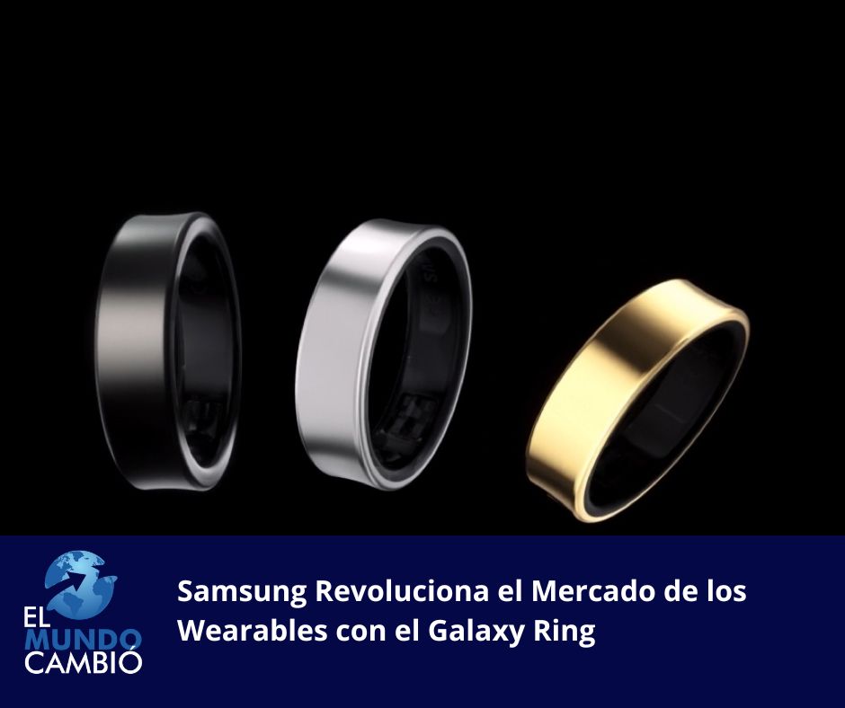 Descubre el Samsung Galaxy Ring, el anillo inteligente que revoluciona el mercado de los wearables con seguimiento de salud avanzado y diseño elegante. Conoce sus características y disponibilidad