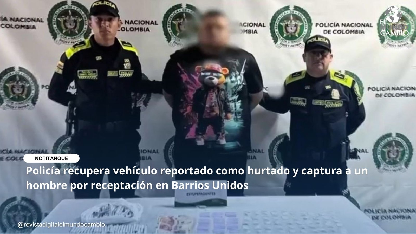 Hallan compartimento oculto con control remoto en establecimiento de Chapinero usado para el expendio de estupefacientes