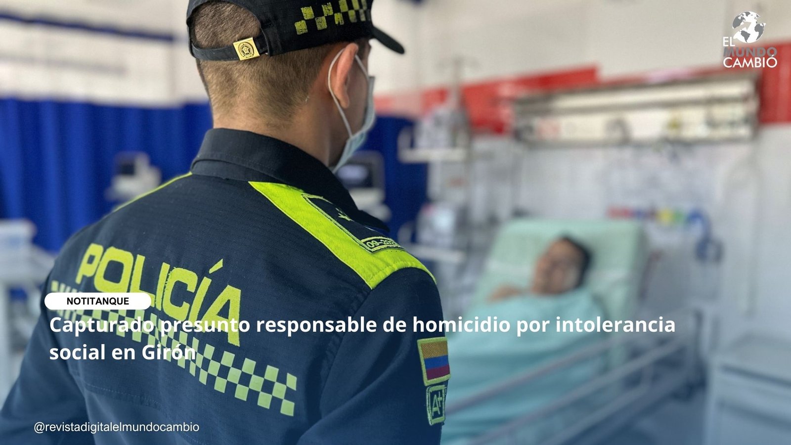 Capturado presunto responsable de homicidio por intolerancia social en Girón