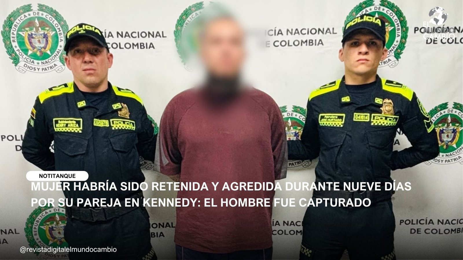 MUJER HABRÍA SIDO RETENIDA Y AGREDIDA DURANTE NUEVE DÍAS POR SU PAREJA EN KENNEDY: EL HOMBRE FUE CAPTURADO
